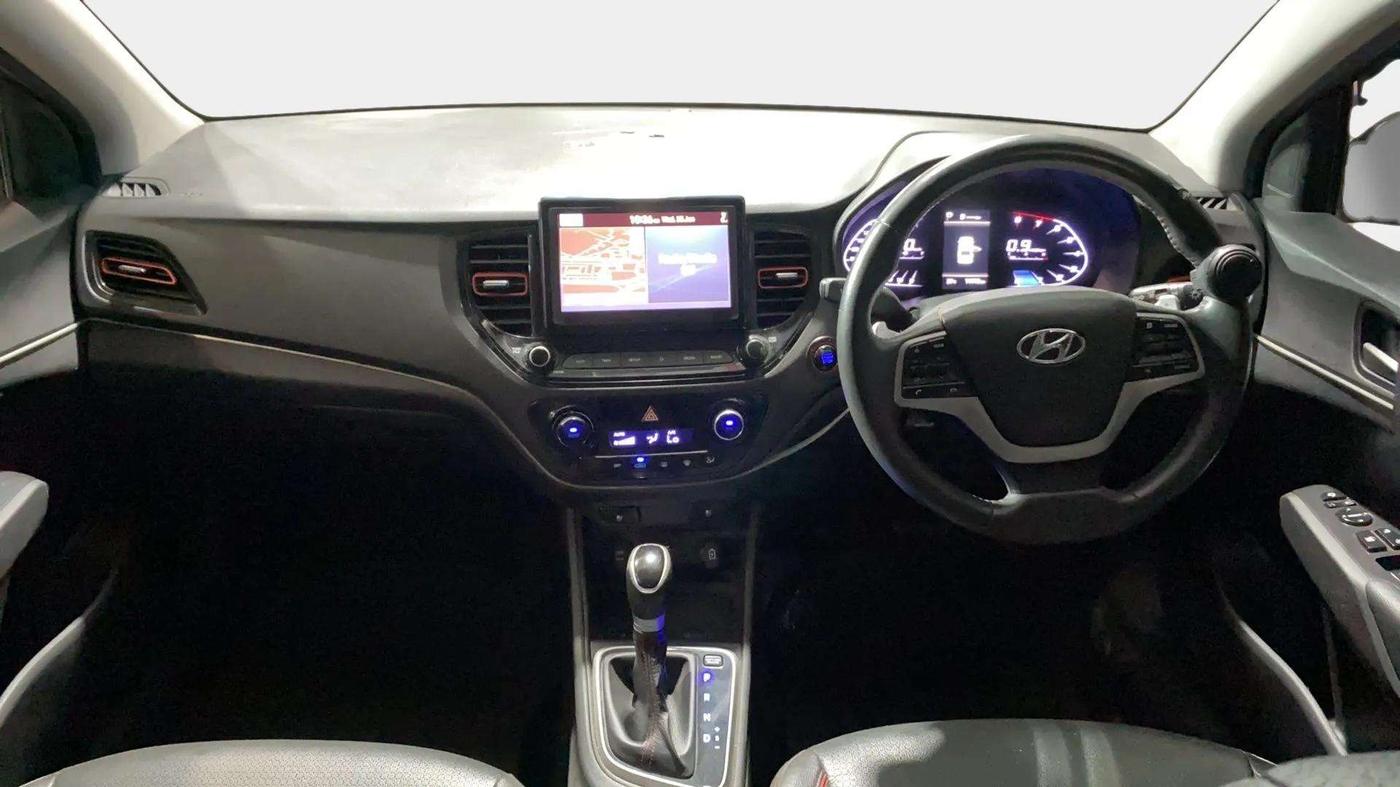 2020 Hyundai Verna SX (O) 1.0 TURBO DCT, Petrol, Automatic, 74,955 km, Dashboard