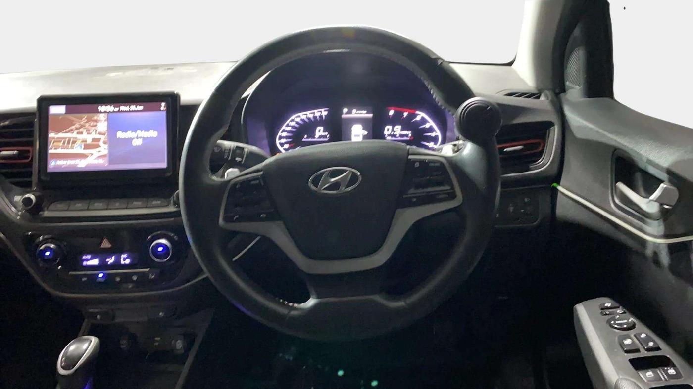 2020 Hyundai Verna SX (O) 1.0 TURBO DCT, Petrol, Automatic, 74,955 km, Steering Wheel Close Up