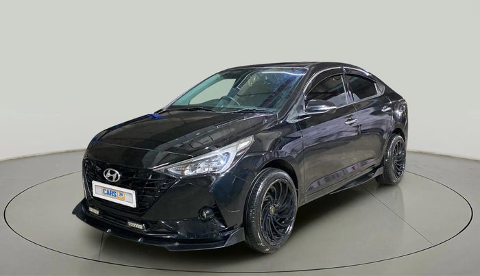 2020 Hyundai Verna SX (O) 1.0 TURBO DCT, Petrol, Automatic, 74,955 km, Left Front Diagonal