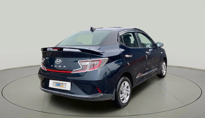 2022 Hyundai AURA S 1.2 CNG, CNG, Manual, 74,245 km, Right Back Diagonal