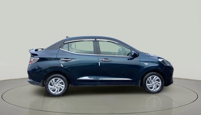 2022 Hyundai AURA S 1.2 CNG, CNG, Manual, 74,245 km, Right Side View