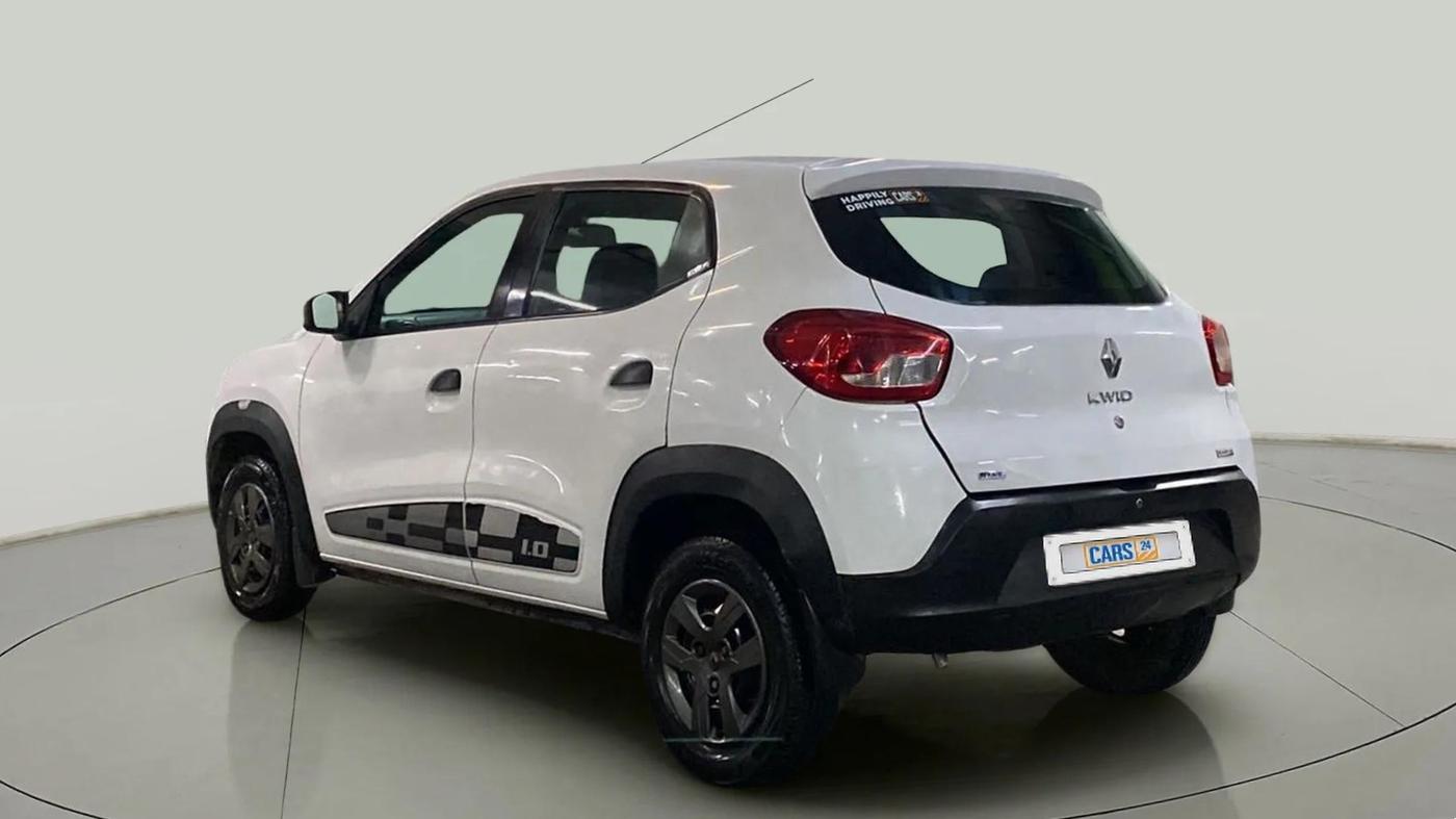 2017 Renault Kwid RXT 1.0 AMT (O), Petrol, Automatic, 54,621 km, Left Back Diagonal