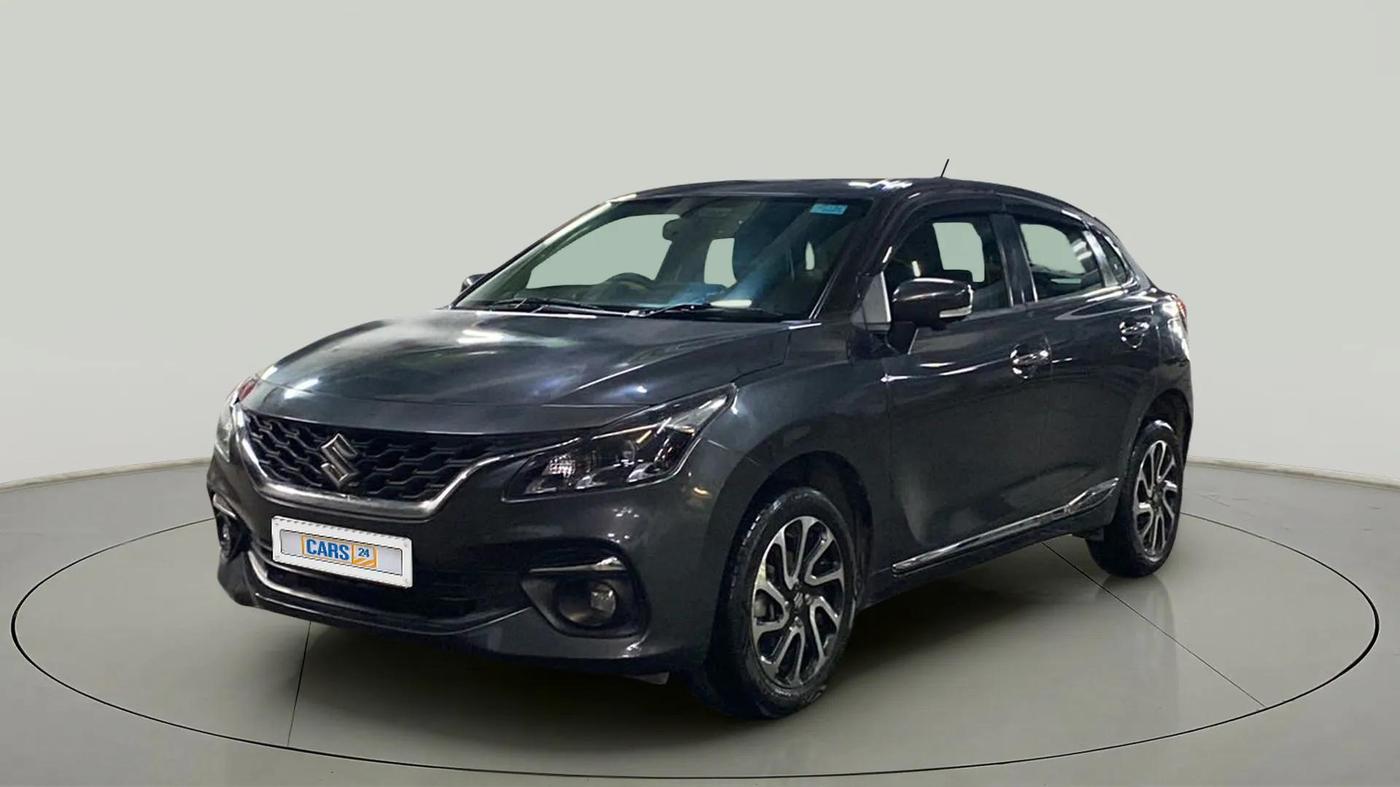 2023 Maruti Baleno ALPHA 1.2 AGS, Petrol, Automatic, 23,399 km, Left Front Diagonal