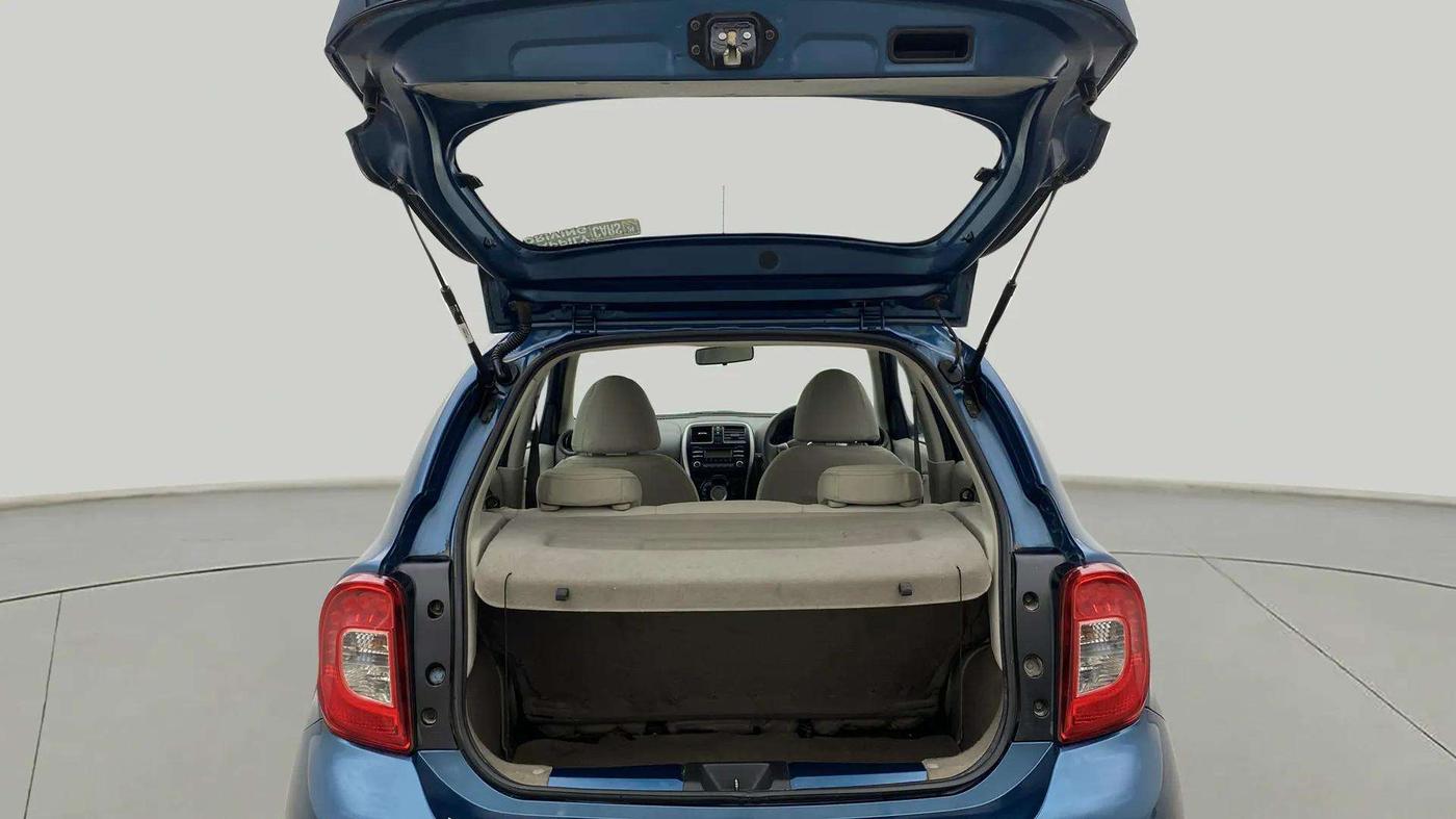 2015 Nissan Micra XV CVT, Petrol, Automatic, 19,310 km, Boot Inside