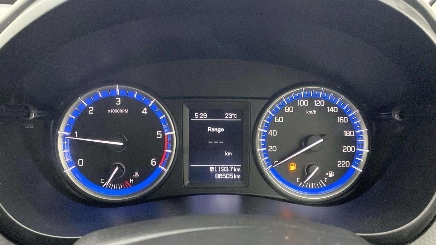 2016 Maruti S Cross ZETA 1.3, Diesel, Manual, 86,449 km, Odometer Image