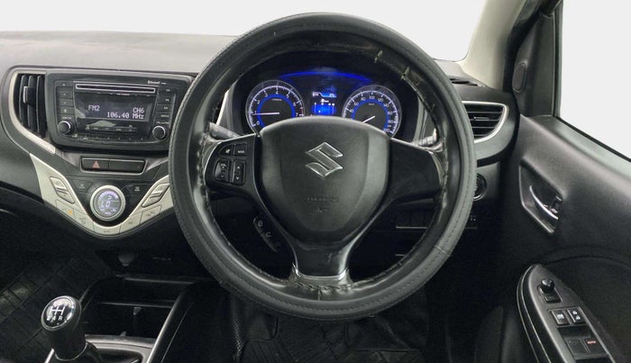 2017 Maruti Baleno ZETA PETROL 1.2, Petrol, Manual, 63,987 km, Steering Wheel Close Up