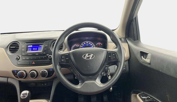 2015 Hyundai Grand i10 SPORTZ 1.2 KAPPA VTVT, Petrol, Manual, 74,792 km, Steering Wheel Close Up