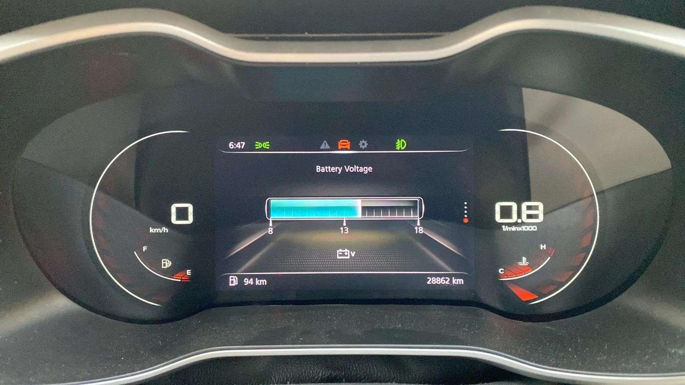 2022 MG ASTOR SMART 1.5 MT, Petrol, Manual, 28,861 km, Odometer Image
