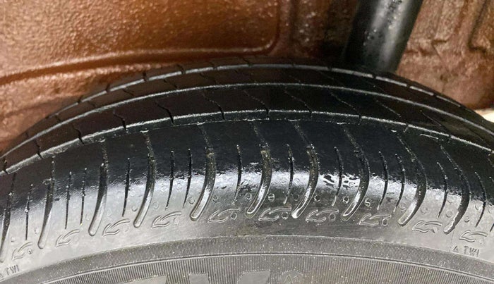 2019 Maruti New Wagon-R VXI 1.0, Petrol, Manual, 55,197 km, Left Rear Tyre Tread
