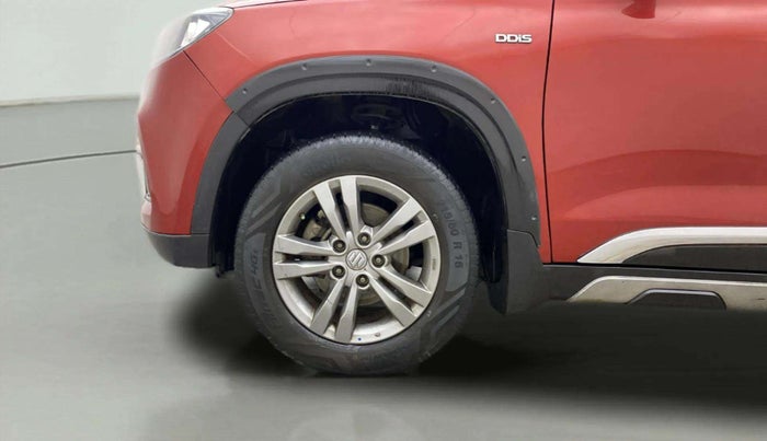 2017 Maruti Vitara Brezza ZDI PLUS DUAL TONE, Diesel, Manual, 40,765 km, Left Front Wheel