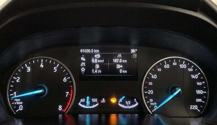 2020 Ford Ecosport TITANIUM + 1.5L PETROL, Petrol, Manual, 60,958 km, Odometer Image