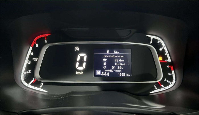 2023 KIA SONET HTX PLUS 1.5 DIESEL IMT, Diesel, Manual, 15,627 km, Odometer Image