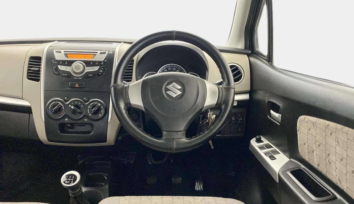 2014 Maruti Wagon R 1.0 VXI, Petrol, Manual, 17,345 km, Steering Wheel Close Up