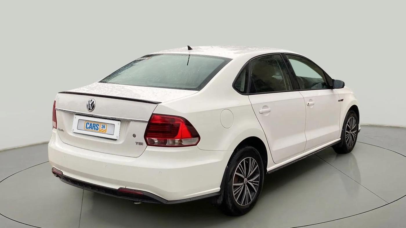 2021 Volkswagen Vento COMFORTLINE 1.0L TSI, Petrol, Manual, 57,478 km, Right Back Diagonal