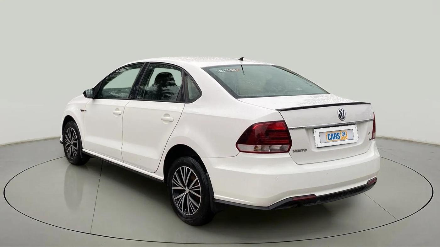 2021 Volkswagen Vento COMFORTLINE 1.0L TSI, Petrol, Manual, 57,478 km, Left Back Diagonal
