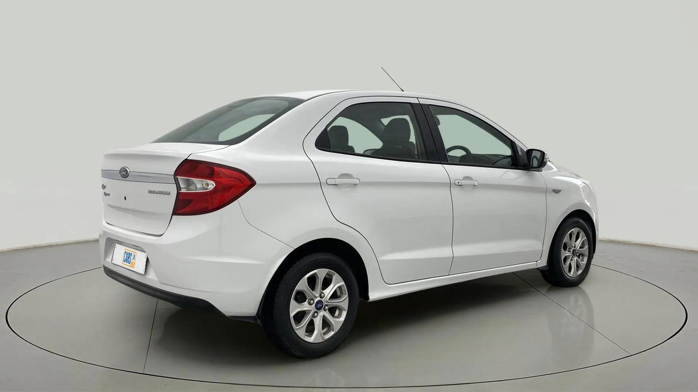 2016 Ford Figo Aspire TITANIUM 1.2 PETROL, Petrol, Manual, 74,947 km, Right Back Diagonal