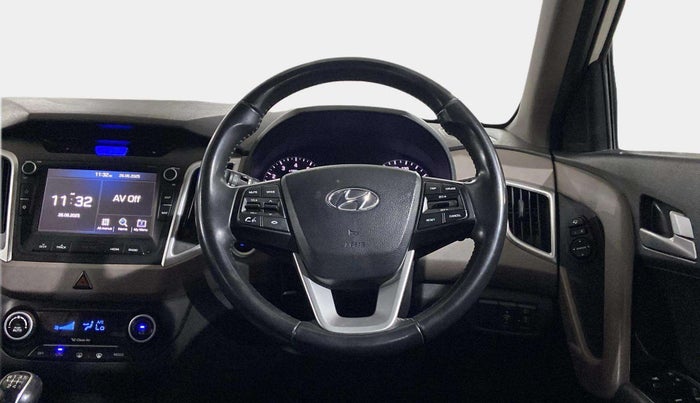 2018 Hyundai Creta SX 1.6 PETROL, Petrol, Manual, 34,331 km, Steering Wheel Close Up