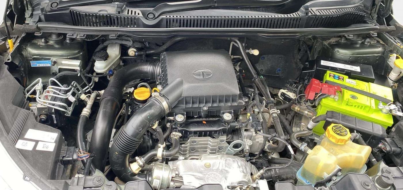 2022 Tata NEXON XM PETROL, Petrol, Manual, 38,755 km, Engine View