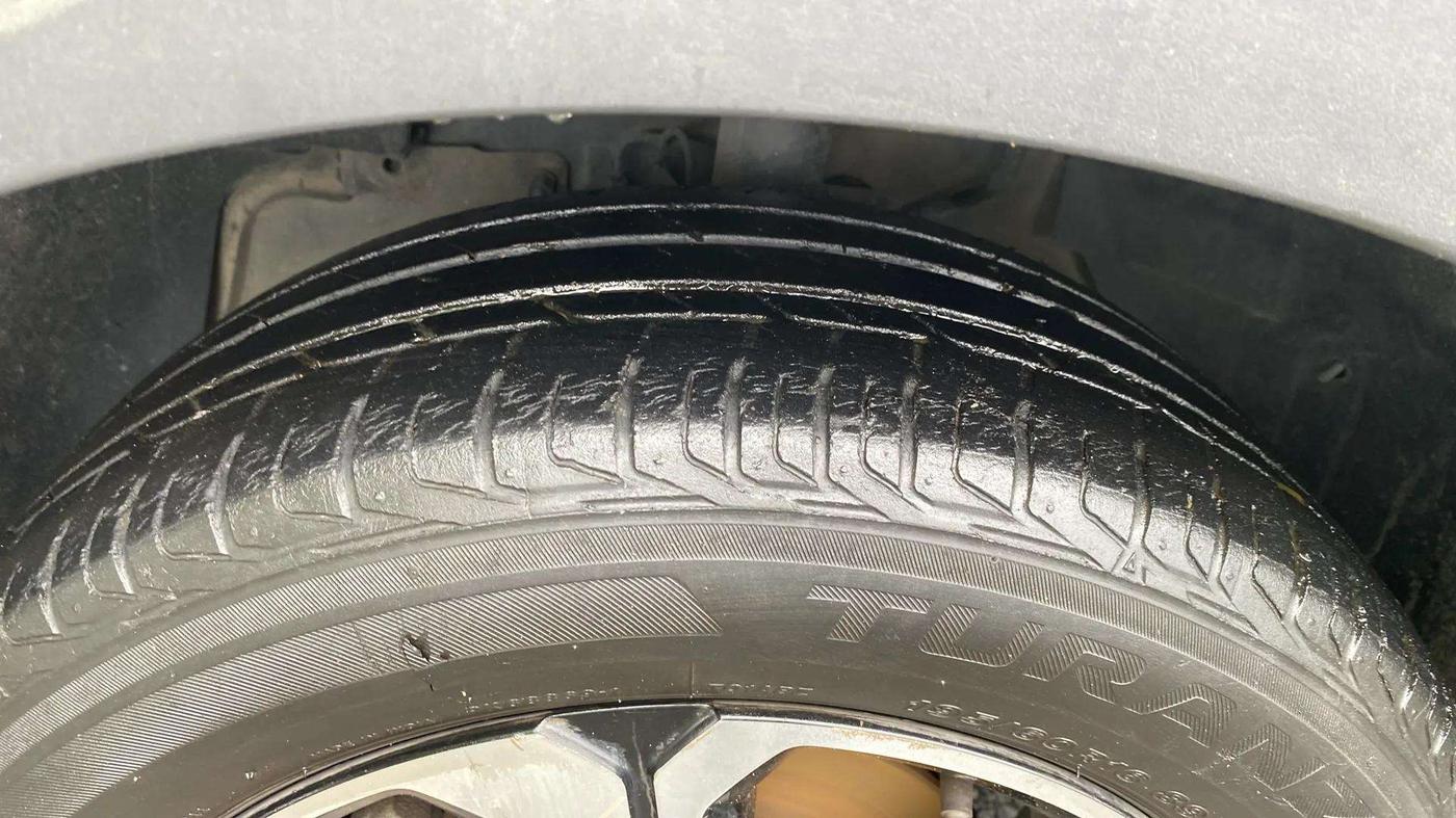 2022 Tata NEXON XM PETROL, Petrol, Manual, 38,755 km, Left Front Tyre Tread