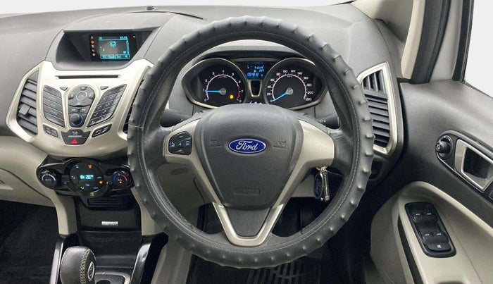 2015 Ford Ecosport TITANIUM 1.5L PETROL AT, Petrol, Automatic, 64,841 km, Steering Wheel Close Up