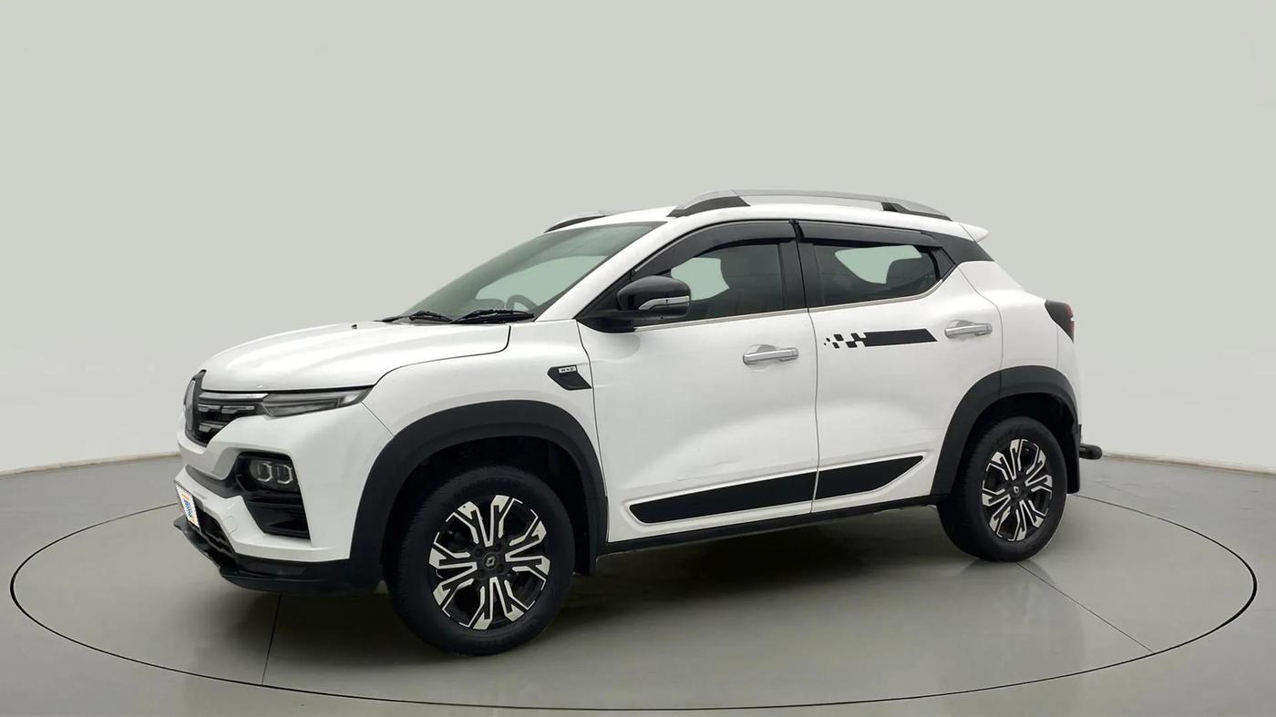 2021 Renault Kiger RXZ AMT, Petrol, Automatic, 69,308 km, Left Front Diagonal