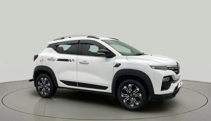 2021 Renault Kiger RXZ AMT, Petrol, Automatic, 68,869 km, Right Front Diagonal