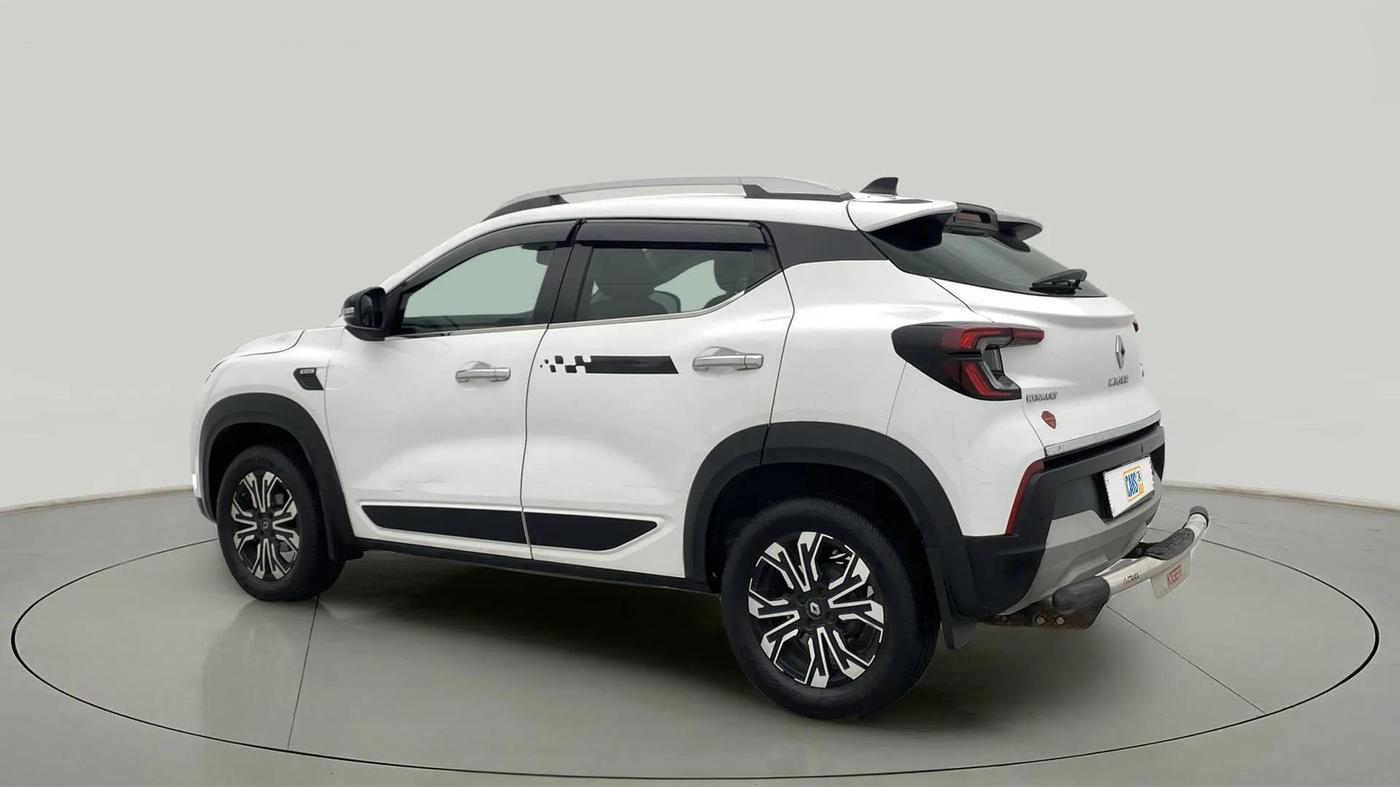 2021 Renault Kiger RXZ AMT, Petrol, Automatic, 69,308 km, Left Back Diagonal