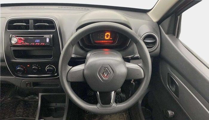 2015 Renault Kwid RXL, Petrol, Manual, 18,140 km, Steering Wheel Close Up