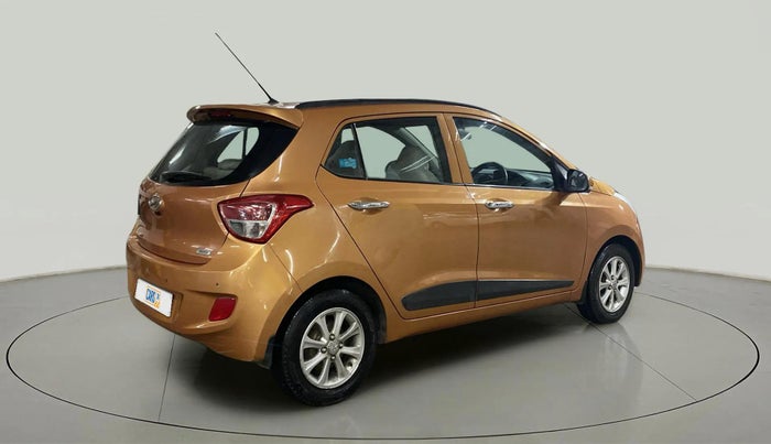 2015 Hyundai Grand i10 ASTA AT 1.2 KAPPA VTVT, CNG, Automatic, 59,041 km, Right Back Diagonal