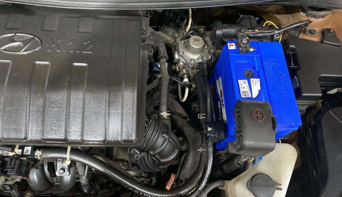 2015 Hyundai Grand i10 ASTA AT 1.2 KAPPA VTVT, CNG, Automatic, 59,041 km, Engine View - Left