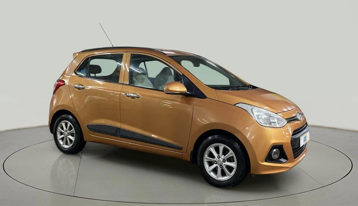2015 Hyundai Grand i10 ASTA AT 1.2 KAPPA VTVT, CNG, Automatic, 59,041 km, Right Front Diagonal