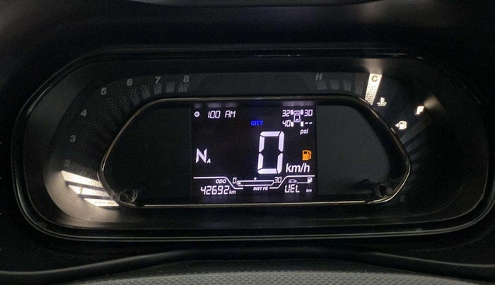 2023 Tata NEXON XZA PLUS LUX SUNROOF KAZIRANGA PETROL, Petrol, Automatic, 42,682 km, Odometer Image