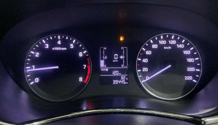 2015 Hyundai Elite i20 SPORTZ 1.2, Petrol, Manual, 39,433 km, Odometer Image
