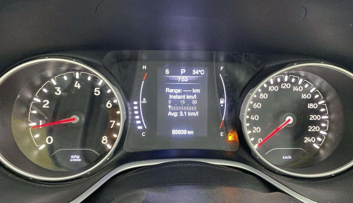 2018 Jeep Compass LIMITED 1.4 PETROL AT, Petrol, Automatic, 85,630 km, Odometer Image