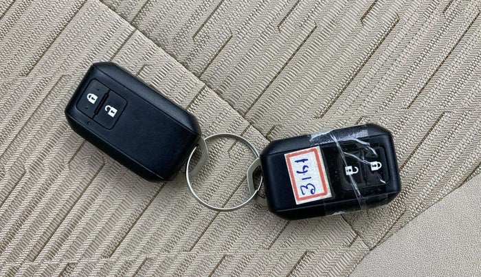 2022 Maruti Ertiga ZXI AT SHVS, Petrol, Automatic, 34,190 km, Key Close Up