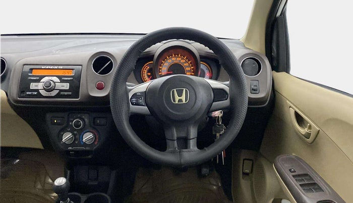 2012 Honda Brio S MT, Petrol, Manual, 54,525 km, Steering Wheel Close Up