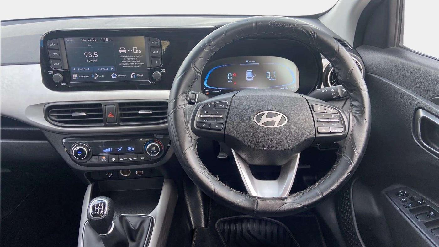 2023 Hyundai EXTER SX 1.2 MT, Petrol, Manual, 13,655 km, Steering Wheel Close Up