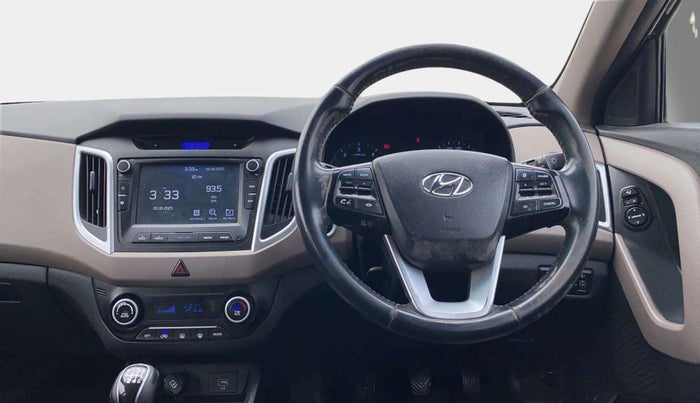 2019 Hyundai Creta SX (O) 1.6 DIESEL, Diesel, Manual, 88,155 km, Steering Wheel Close Up