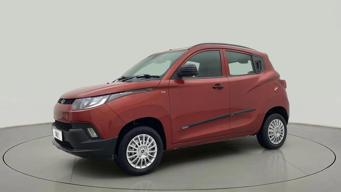 2016 Mahindra Kuv100 K2 D 6 STR, Diesel, Manual, 71,351 km, Left Front Diagonal