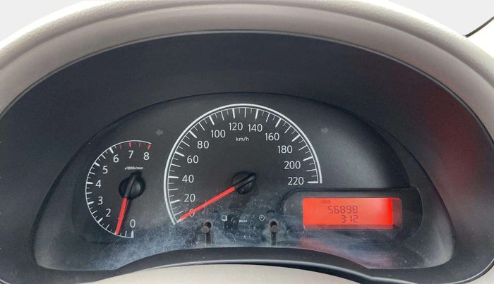 2012 Nissan Sunny XL, Petrol, Manual, 56,888 km, Odometer Image