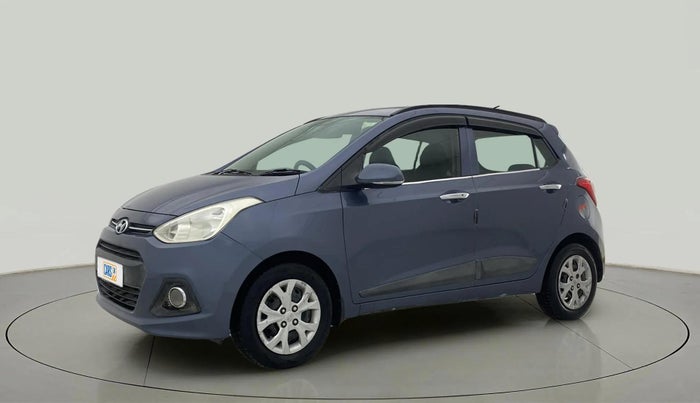 2014 Hyundai Grand i10 SPORTZ 1.2 KAPPA VTVT, Petrol, Manual, 1,20,373 km, Left Front Diagonal
