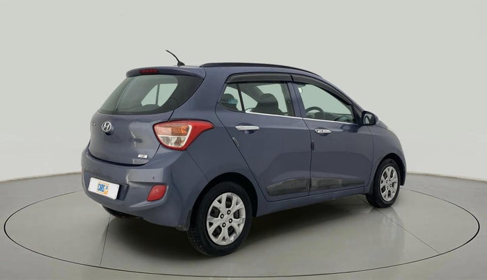 2014 Hyundai Grand i10 SPORTZ 1.2 KAPPA VTVT, Petrol, Manual, 1,20,373 km, Right Back Diagonal