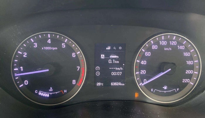 2016 Hyundai Elite i20 ASTA 1.2, Petrol, Manual, 63,595 km, Odometer Image