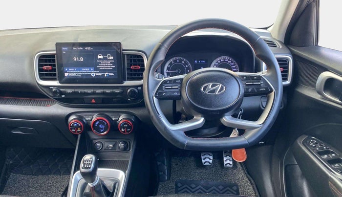 2021 Hyundai VENUE SX 1.0 TURBO IMT DUAL TONE SPORT, Petrol, Manual, 20,302 km, Steering Wheel Close Up