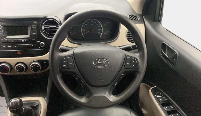 2018 Hyundai Grand i10 MAGNA 1.2 KAPPA VTVT, Petrol, Manual, 45,976 km, Steering Wheel Close Up