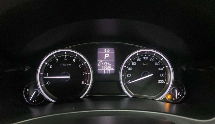 2016 Maruti Ciaz ZXI AT, Petrol, Automatic, 55,492 km, Odometer Image