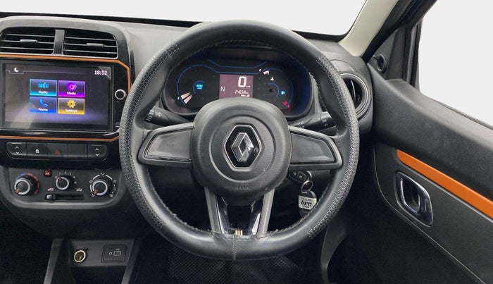 2021 Renault Kwid CLIMBER 1.0 AMT (O), Petrol, Automatic, 24,636 km, Steering Wheel Close Up