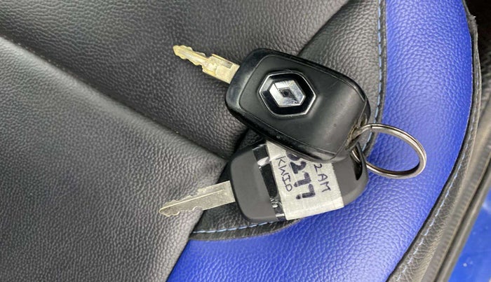 2021 Renault Kwid CLIMBER 1.0 AMT (O), Petrol, Automatic, 24,636 km, Key Close Up