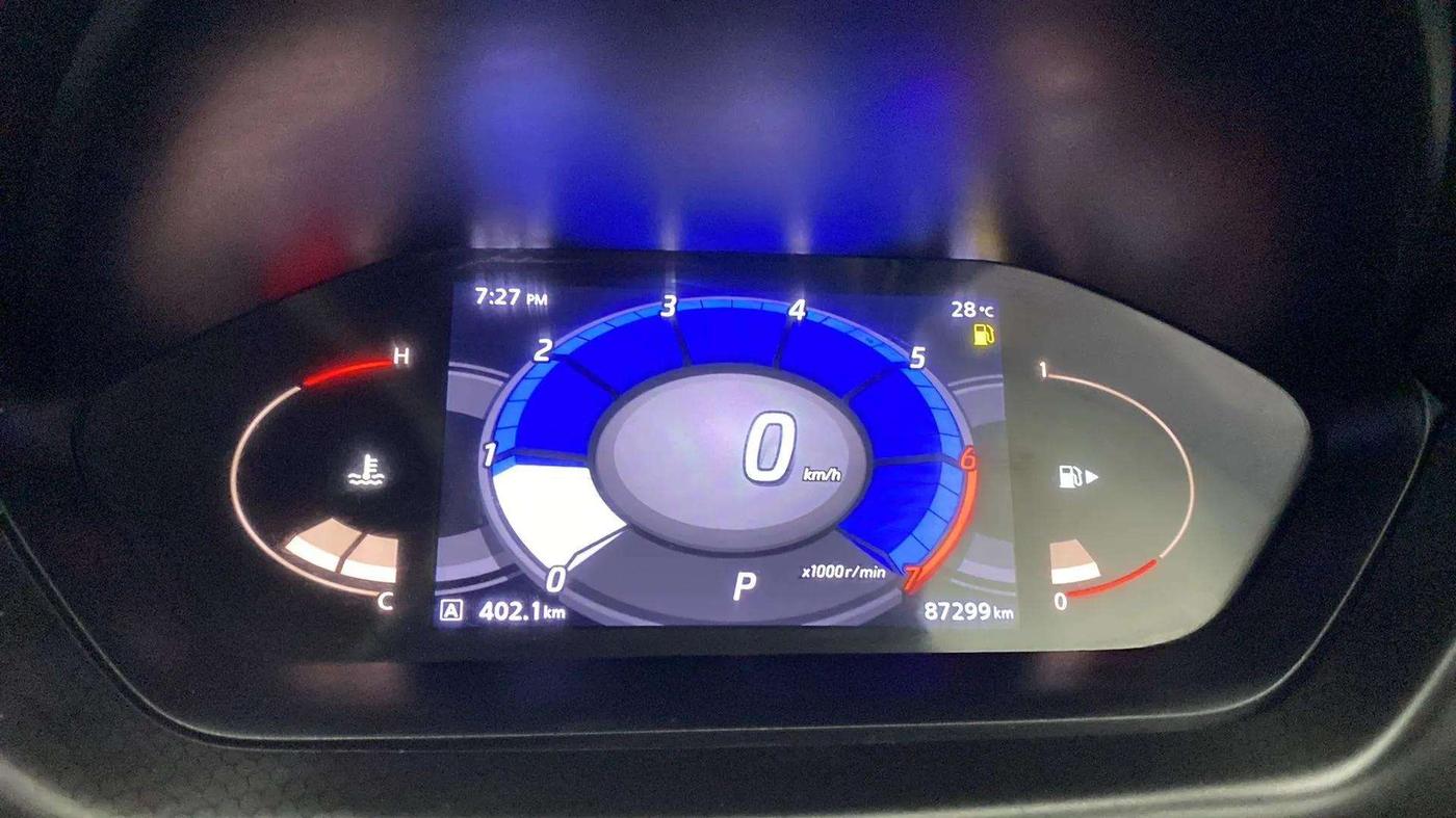 2020 Nissan MAGNITE XV PREMIUM TURBO CVT, Petrol, Automatic, 87,389 km, Odometer Image