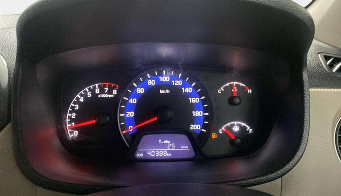 2014 Hyundai Xcent S (O) 1.2, CNG, Manual, 40,370 km, Odometer Image